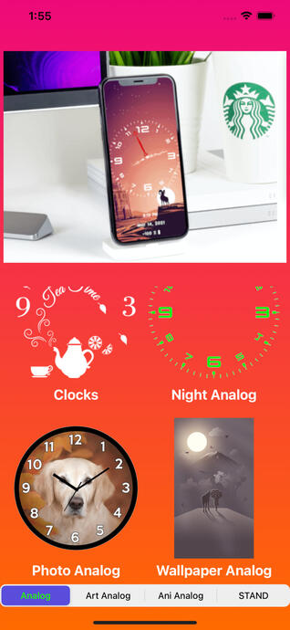 A simple Clock/Information Interface made to take advantage of the iPhone OLED displays. Keep track of time, add a personal note, add icons or images to the Information Interface.